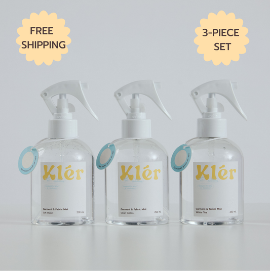 Garment & Fabric Mist - Trio Pack